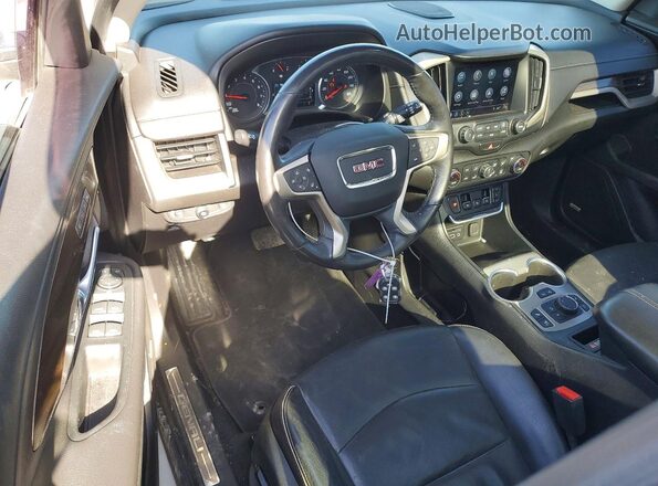3GKALSEX6JL232138 2018 GMC TERRAIN Белый Вид панели приборов