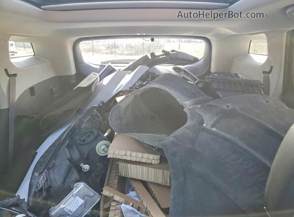 3GKALSEX6JL232138 2018 GMC TERRAIN Белый Вид задних сидений