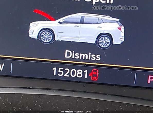 3GKALTEV2KL221532 2019 GMC TERRAIN Синий 