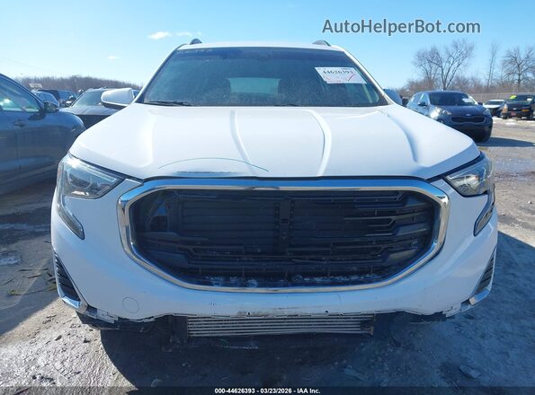 3GKALTEV2LL207504 2020 GMC TERRAIN Белый Вид щитка приборов