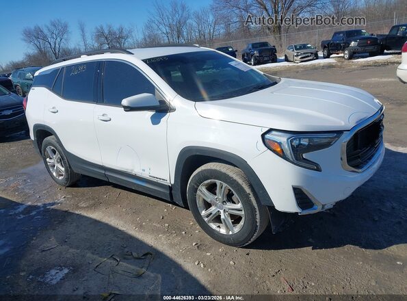 3GKALTEV2LL207504 2020 GMC TERRAIN Белый Передняя правая четверть
