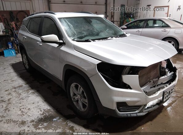 3GKALTEV2NL178024 2022 GMC TERRAIN Silver Delantero derecho