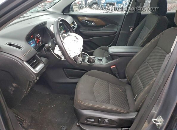 3GKALTEV7KL211465 2019 GMC TERRAIN Серый Вид салона спереди