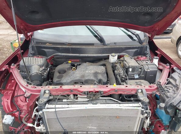 3GKALTEV8LL153383 2020 GMC TERRAIN Красный Вид сзади