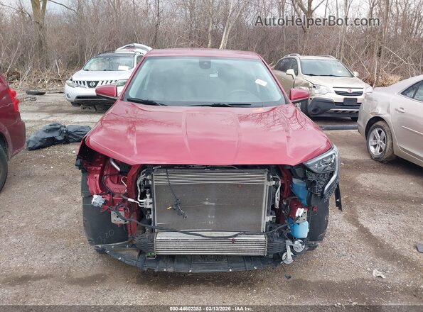 3GKALTEV8LL153383 2020 GMC TERRAIN Красный Вид задней части салона