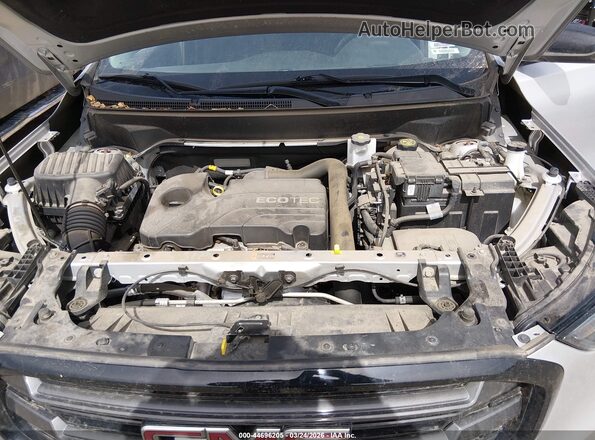 3GKALTEV8ML398637 2021 GMC TERRAIN Серебряный Вид сзади