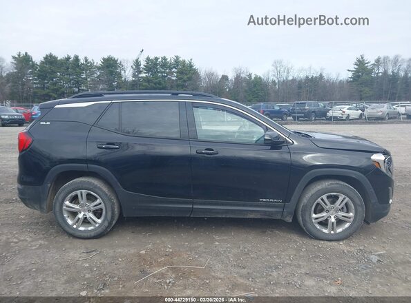 3GKALTEVXJL239176 2018 GMC TERRAIN Черный Вид задней части салона