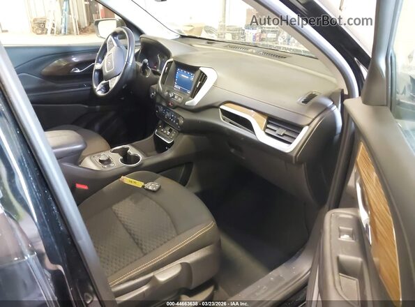 3GKALTEVXLL132647 2020 GMC TERRAIN Черный Вид салона спереди