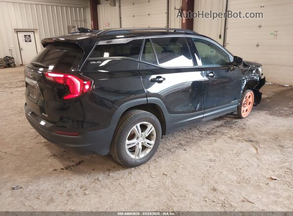 3GKALTEVXLL132647 2020 GMC TERRAIN Черный Задняя правая четверть