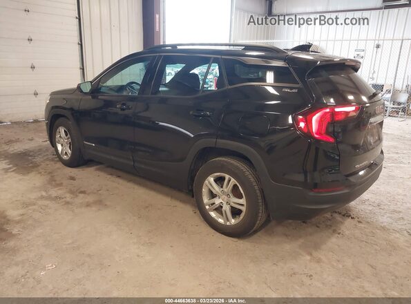 3GKALTEVXLL132647 2020 GMC TERRAIN Черный Задняя левая четверть