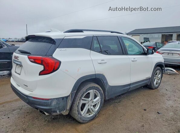 3GKALTEX0JL264279 2018 GMC TERRAIN White Tył prawy