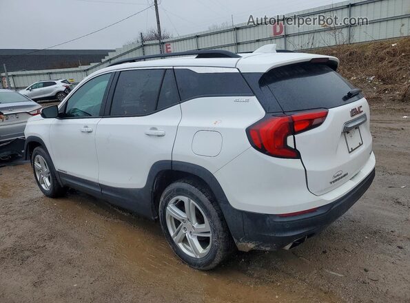 3GKALTEX0JL264279 2018 GMC TERRAIN White Tył lewy