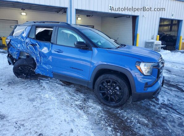 3GKALUEG2SL187339 2025 GMC TERRAIN Синий Передняя правая четверть