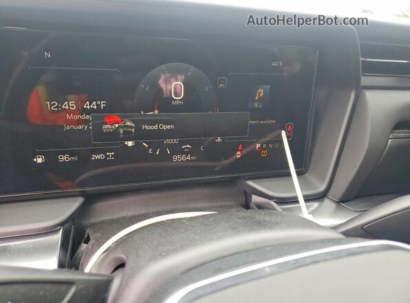 3GKALUEG2SL189401 2025 GMC TERRAIN Белый Вид щитка приборов