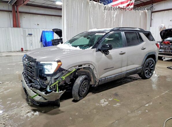 3GKALUEG3TL213934 2026 GMC TERRAIN Gray წინა მარცხენა ხედი სამი მეოთხედიდან