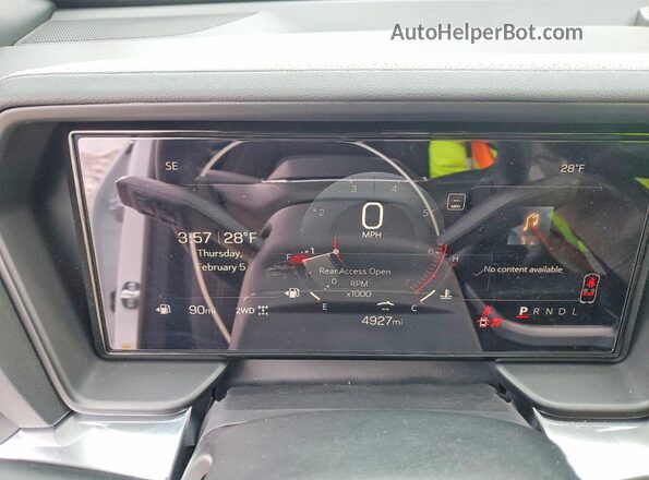 3GKALUEG3TL302614 2026 GMC TERRAIN Белый Вид щитка приборов