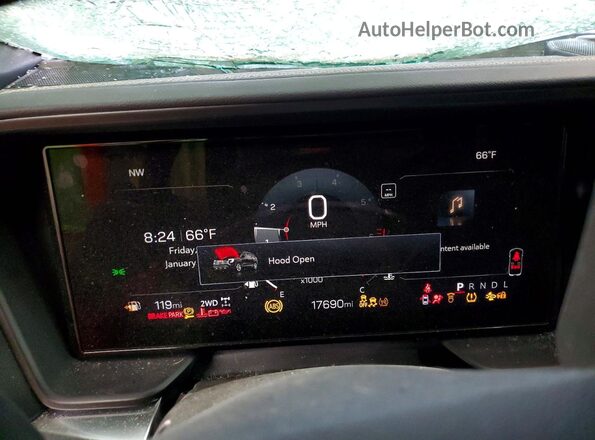 3GKALUEG9SL242515 2025 GMC TERRAIN Black Вид щитка приладів