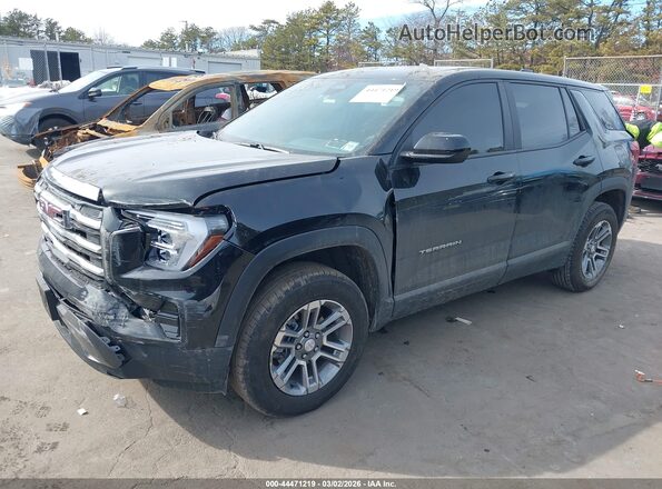 3GKALUEGXSL297264 2025 GMC TERRAIN Черный Передняя левая четверть