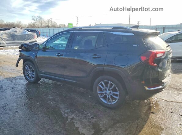 3GKALVEG7PL265031 2023 GMC TERRAIN Черный Задняя левая четверть