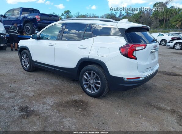 3GKALVEG9PL137423 2023 GMC TERRAIN Белый Задняя левая четверть
