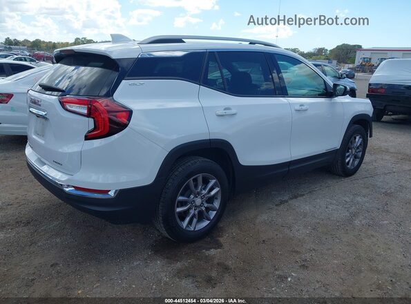3GKALVEG9PL137423 2023 GMC TERRAIN Белый Задняя правая четверть