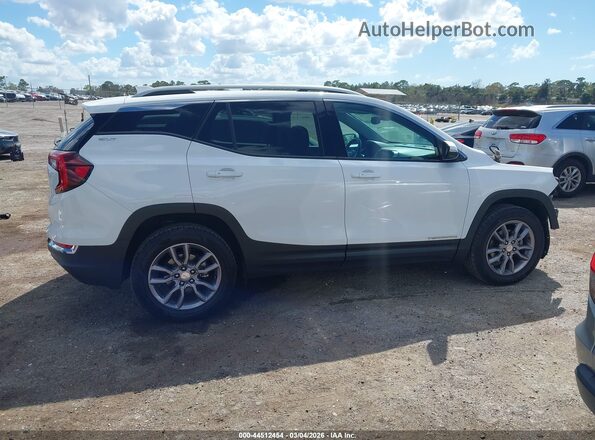 3GKALVEG9PL137423 2023 GMC TERRAIN Белый Вид задней части салона