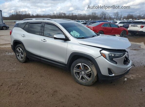 3GKALVEV2LL252681 2020 GMC TERRAIN Silver Передня права чверть