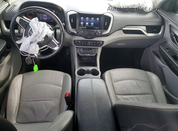 3GKALVEV2LL252681 2020 GMC TERRAIN Silver Вид панелі приладів
