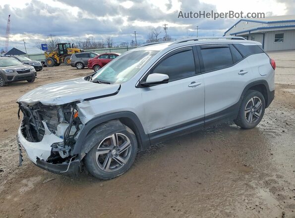 3GKALVEV2LL252681 2020 GMC TERRAIN Silver Передня ліва чверть