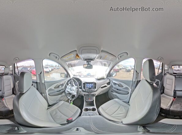 3GKALVEV2LL252681 2020 GMC TERRAIN Silver Панорамний вид салону 360°