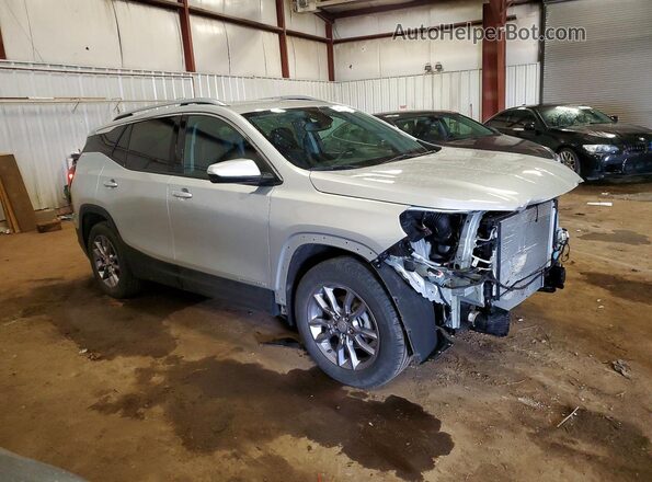 3GKALVEV2NL272643 2022 GMC TERRAIN Silver Przód prawy