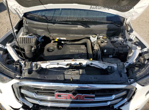 3GKALVEV4KL246086 2019 GMC TERRAIN Белый Вид подкапотного пространства