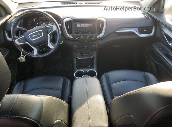 3GKALVEV4KL246086 2019 GMC TERRAIN Белый Вид панели приборов