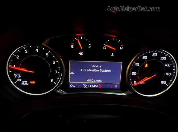 3GKALVEX3LL218153 2020 GMC TERRAIN Серый Вид щитка приборов