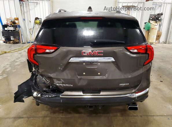 3GKALVEX3LL218153 2020 GMC TERRAIN Серый Вид сзади