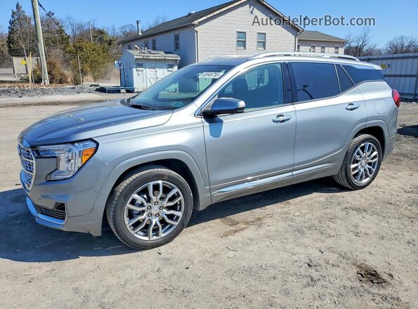 3GKALXEG2RL164591 2024 GMC TERRAIN Серебряный Передняя левая четверть