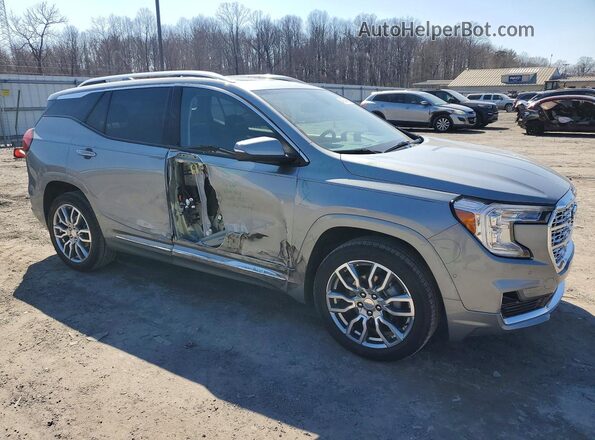 3GKALXEG2RL164591 2024 GMC TERRAIN Серебряный Передняя правая четверть