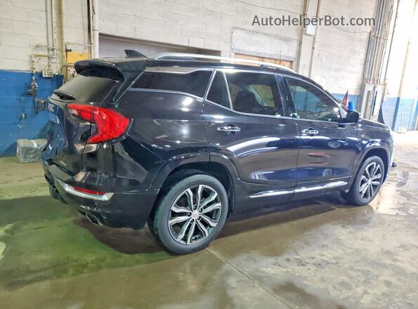 3GKALXEX1JL167857 2018 GMC TERRAIN Black Tył prawy