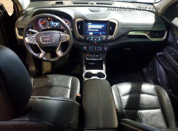 3GKALXEX1JL167857 2018 GMC TERRAIN Black Widok deski rozdzielczej