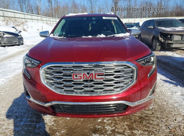 3GKALXEX3KL200245 2019 GMC TERRAIN Red Вид спереду