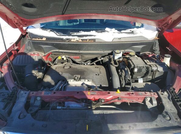 3GKALXEX3KL200245 2019 GMC TERRAIN Red Вид підкапотного простору