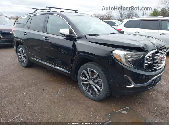3GKALXEX4KL269025 2019 GMC TERRAIN Черный Передняя правая четверть