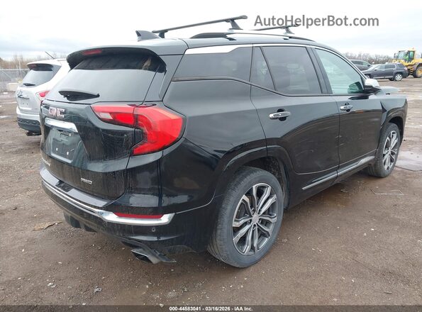 3GKALXEX4KL269025 2019 GMC TERRAIN Черный Задняя правая четверть