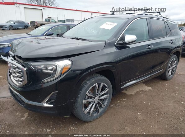 3GKALXEX4KL269025 2019 GMC TERRAIN Черный Передняя левая четверть