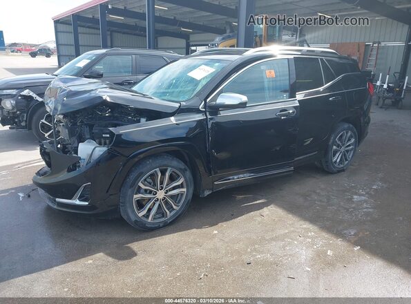 3GKALXEX5LL286367 2020 GMC TERRAIN Black წინა მარცხენა ხედი სამი მეოთხედიდან