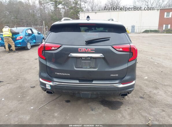 3GKALXEX7JL255697 2018 GMC TERRAIN Серый 
