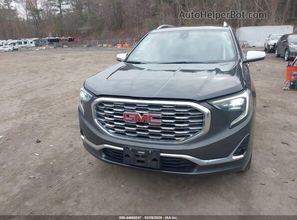 3GKALXEX7JL255697 2018 GMC TERRAIN Серый Вид щитка приборов