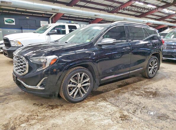 3GKALXEX7LL188747 2020 GMC TERRAIN Черный Передняя левая четверть