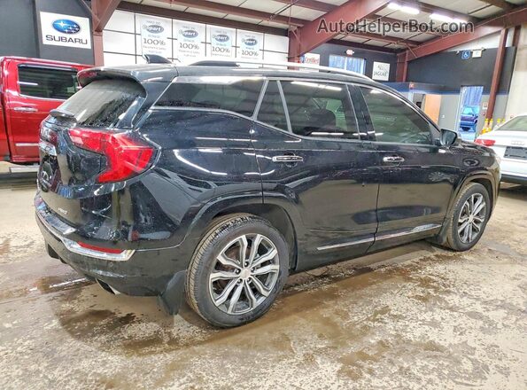 3GKALXEX7LL188747 2020 GMC TERRAIN Черный Задняя правая четверть