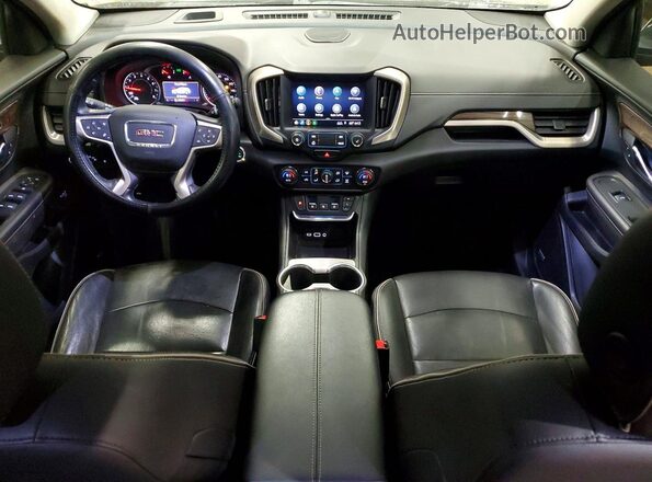 3GKALXEX7LL188747 2020 GMC TERRAIN Черный Вид панели приборов